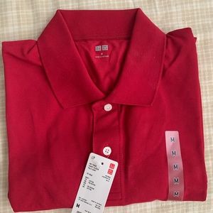 Red Uniqlo Polo